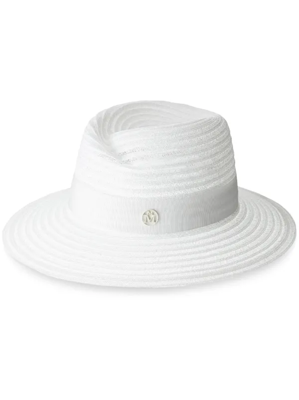 Virginie, camel felt fedora hat, waterproof - Maison Michel