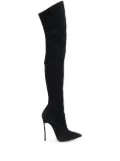 Casadei over-the-knee Blade boots - Black