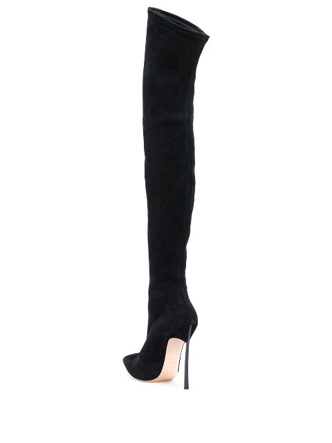 casadei blade over the knee boots