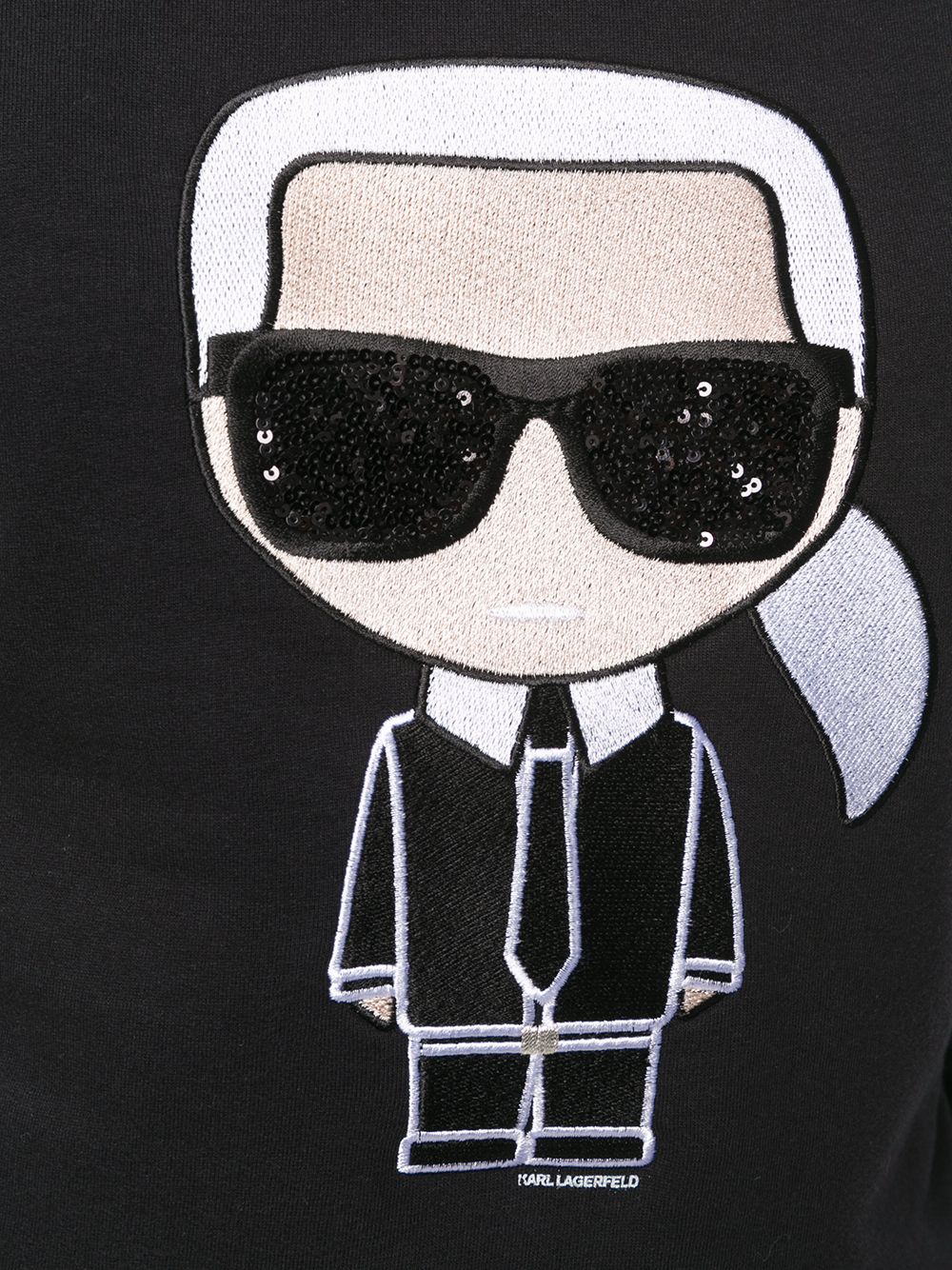 фото Karl lagerfeld толстовка с фирменным принтом 'karl'