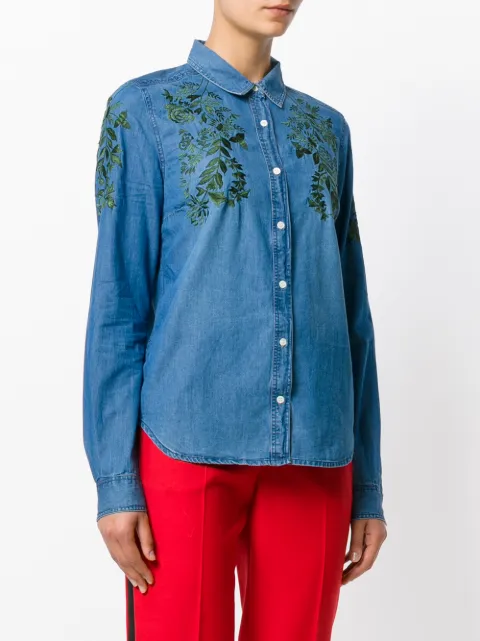 essentiel antwerp denim shirt