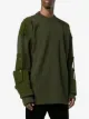 Y/Project Detachable sleeve military jumper