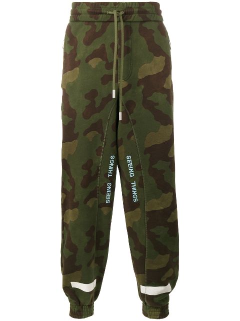 off white camo cargo pants