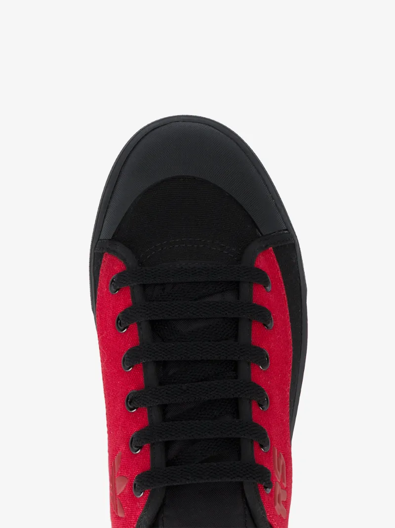 ADIDAS BY RAF SIMONS Black Red Spirit V Trainers | ModeSens