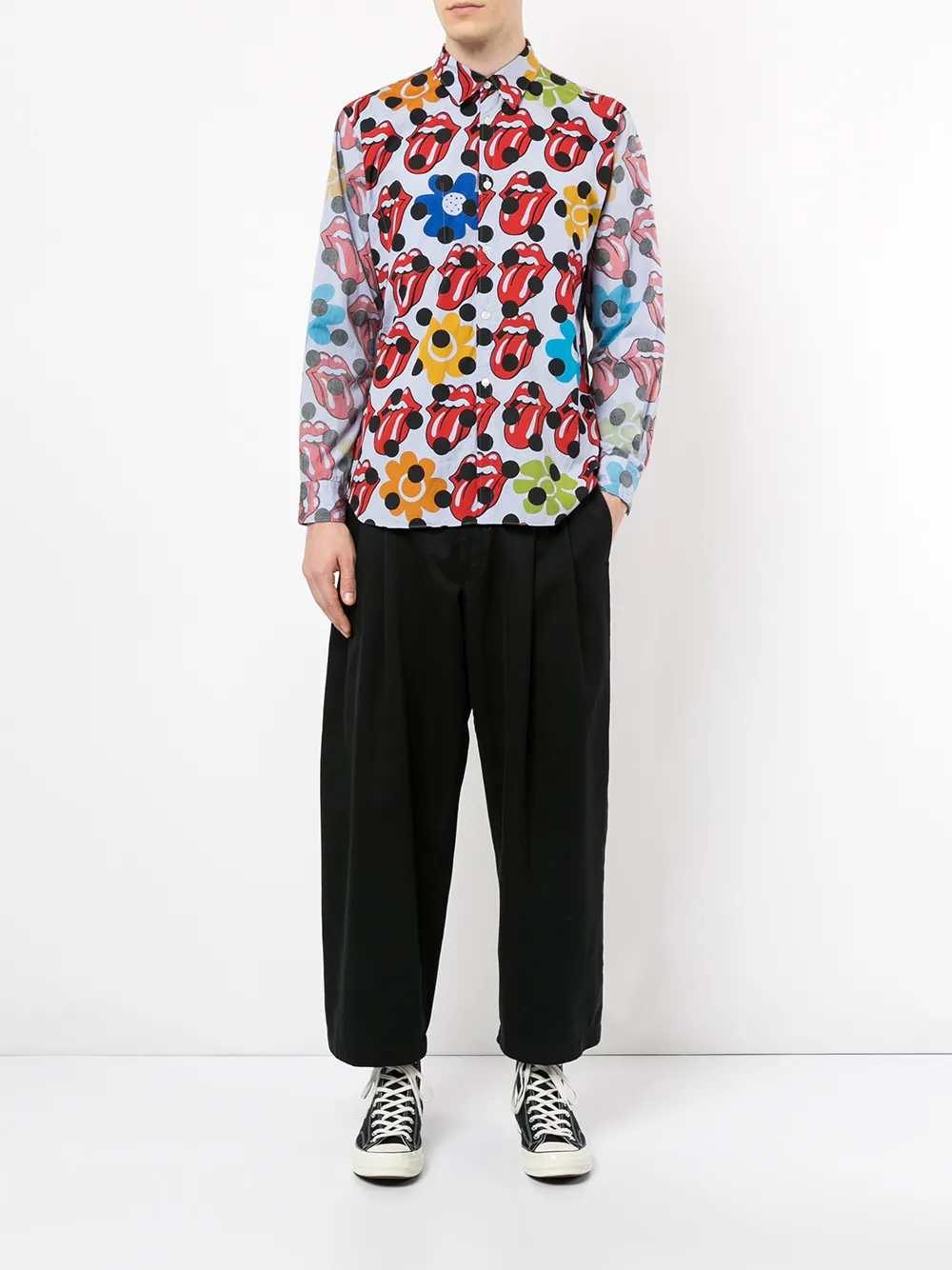 comme des garcons rolling stones