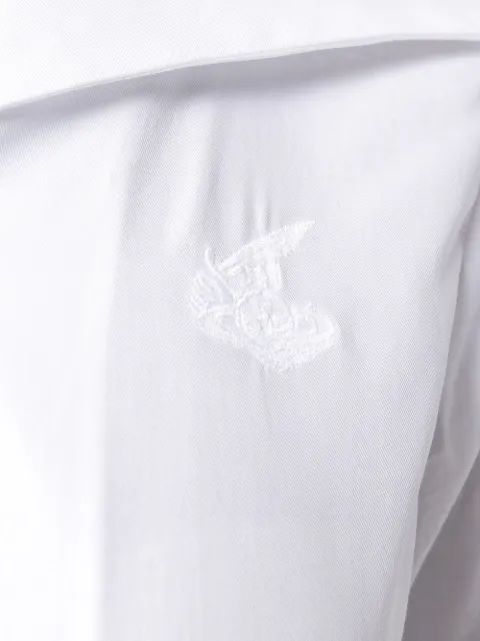 Vivienne Westwood Anglomania Oversized Collar Shirt - White | ModeSens