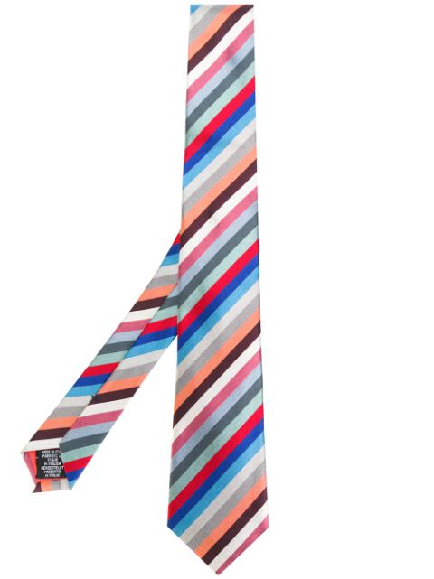 PAUL SMITH Diagonal Striped Tie | ModeSens