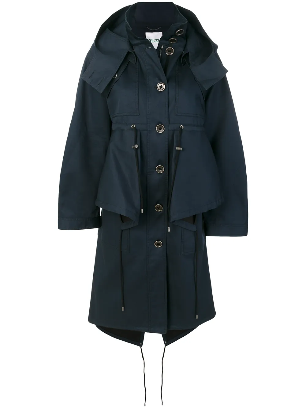 Kenzo Parka oversize - Blu