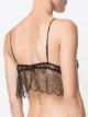 Fleur Du Mal Rose lace cami bralette