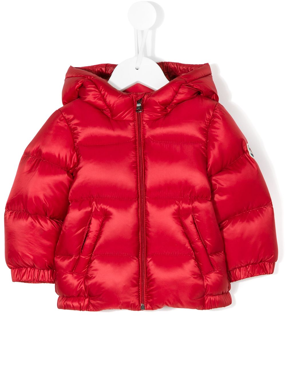 фото Moncler kids пуховик с капюшоном