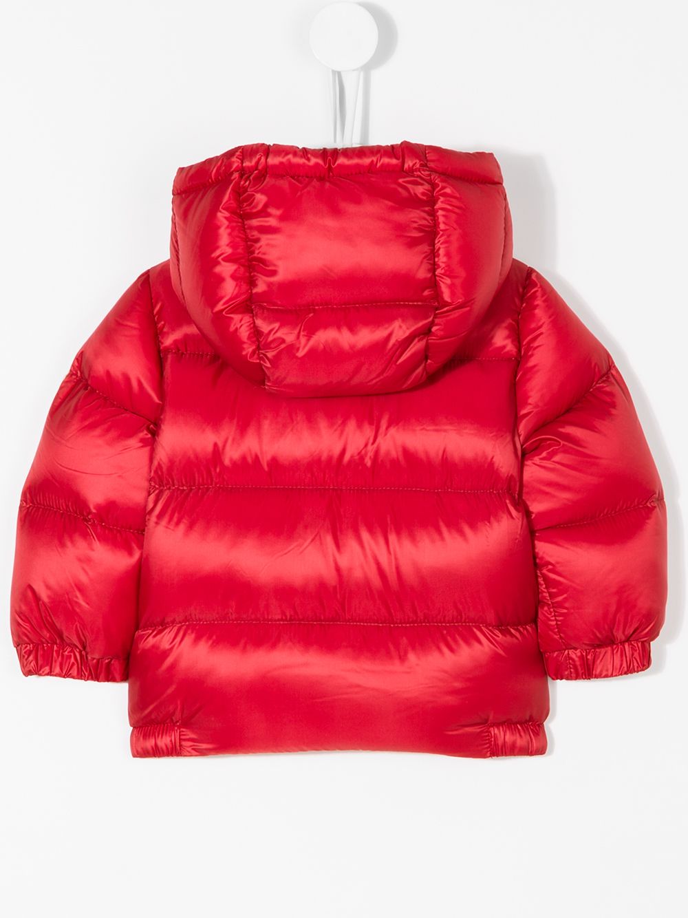 фото Moncler kids пуховик с капюшоном