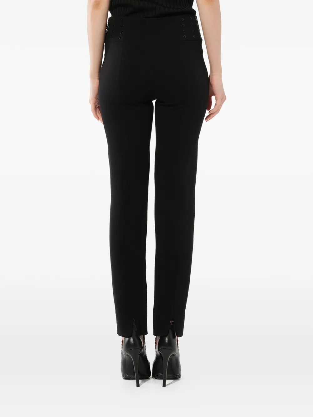 PUCCI embellished waist cropped trousers Zwart