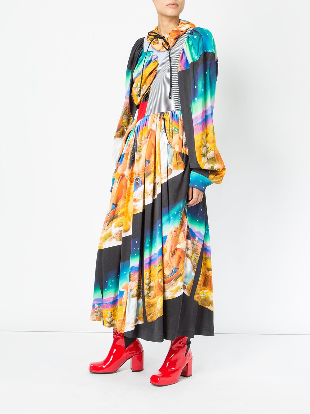 Image 2 of Aalto printed dress