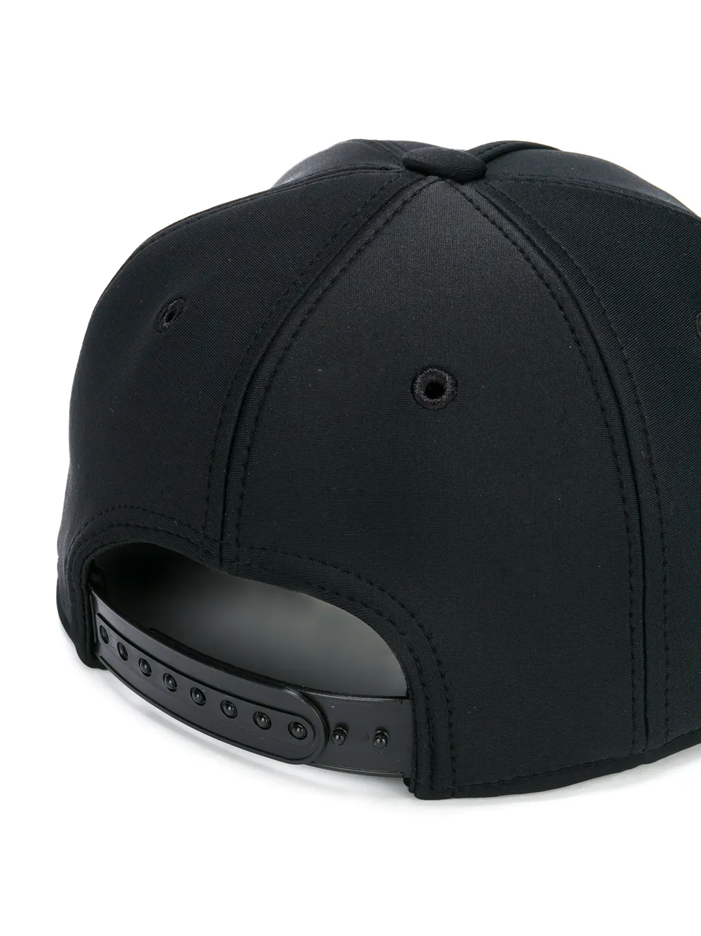 Givenchy Kids logo branded baseball cap - Zwart