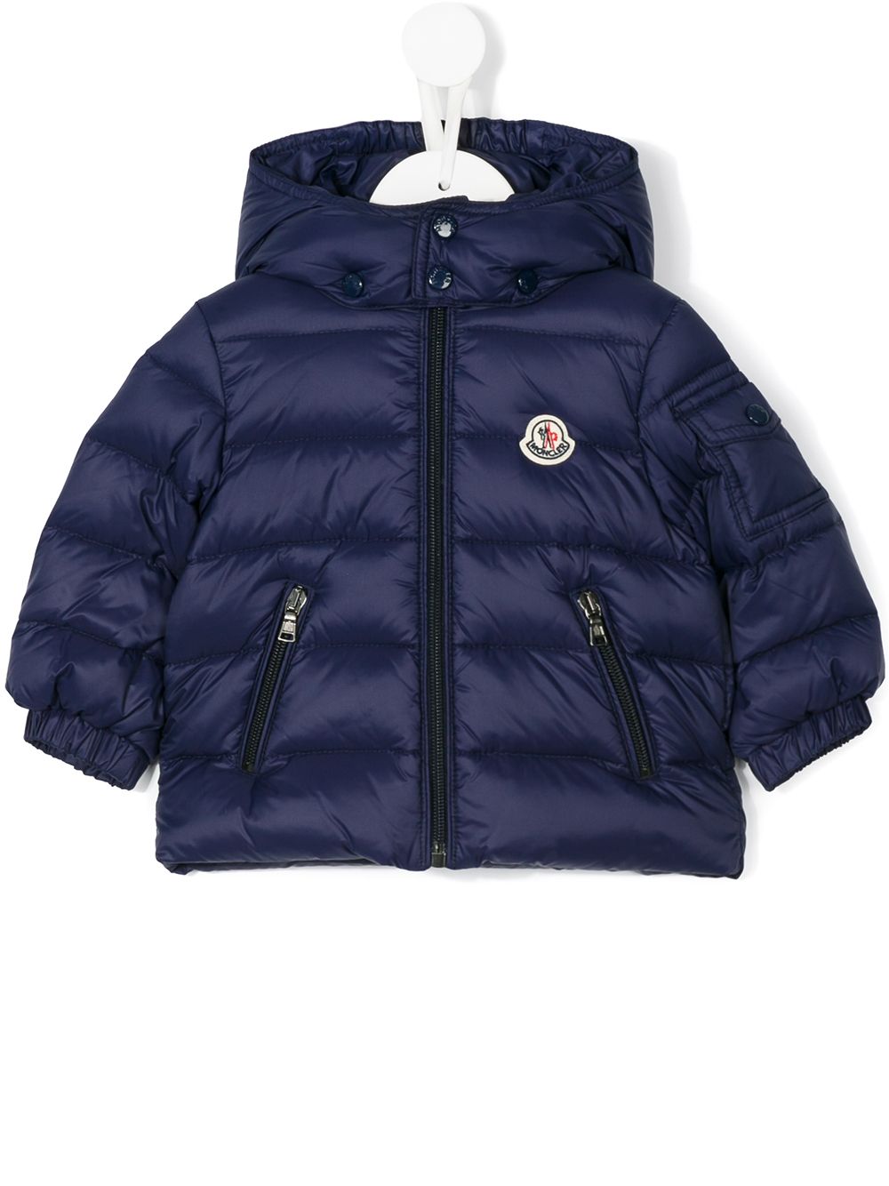 фото Moncler kids пуховик с капюшоном 'jules'