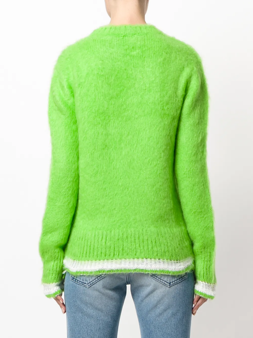 MSGM v-neck jumper Groen