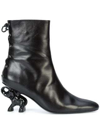 Dorateymur Elephant Heel Boots - Farfetch