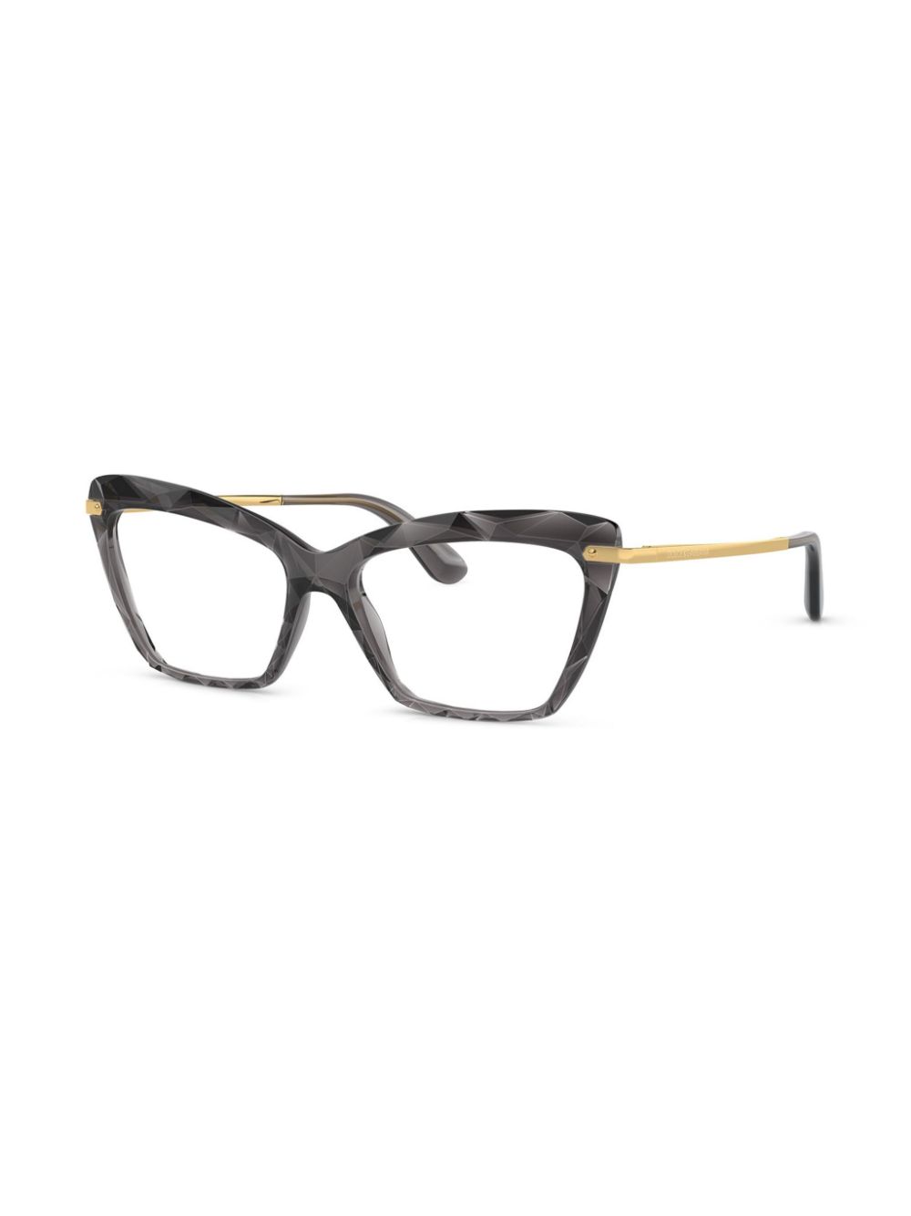 Dolce & Gabbana Eyewear cat-eye glasses - Brown