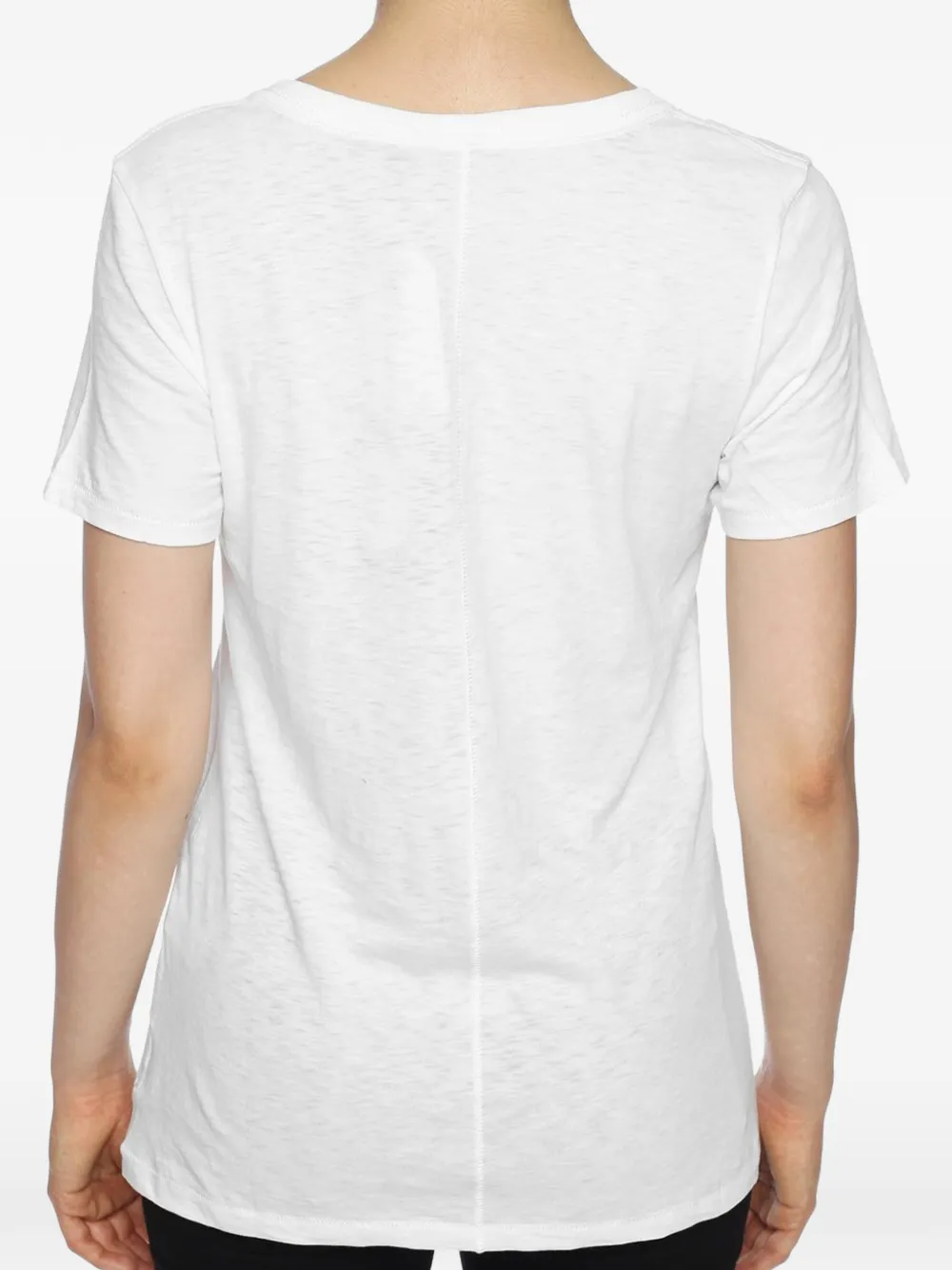  Rag & Bone Camiseta Con Cuello En V - Blanco 