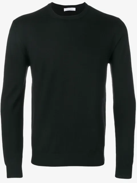 Cruciani ribbed trim sweatshirt 