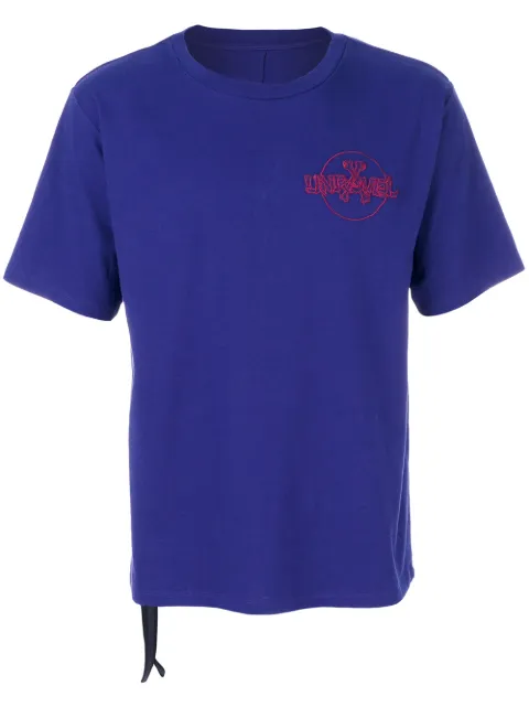 UNRAVEL PROJECT printed logo T-shirt