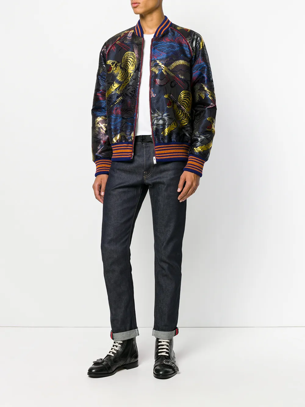 gucci tiger bomber jacket