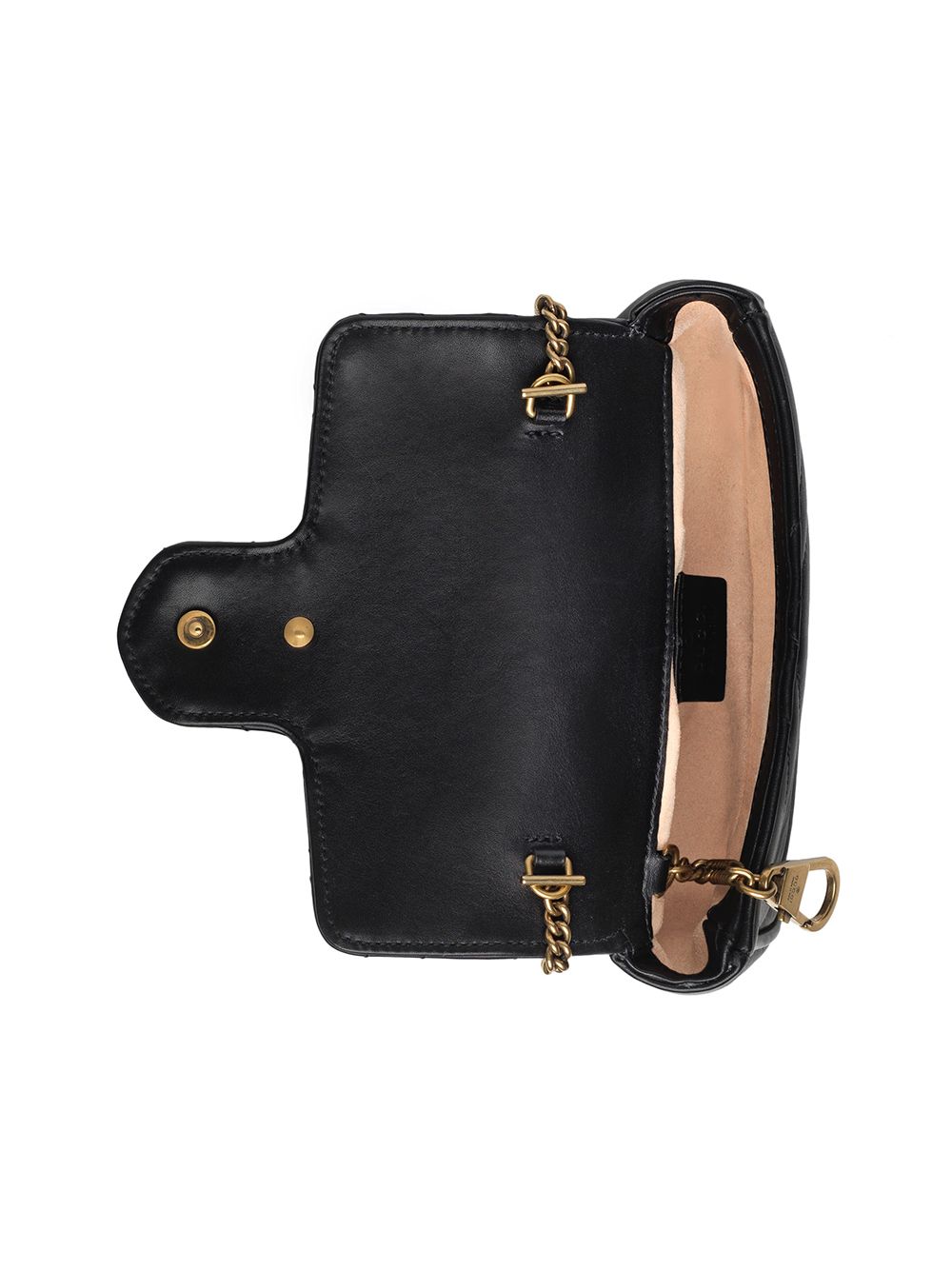 Image  4 sur Gucci super mini sac porté épaule GG Marmont matelassé