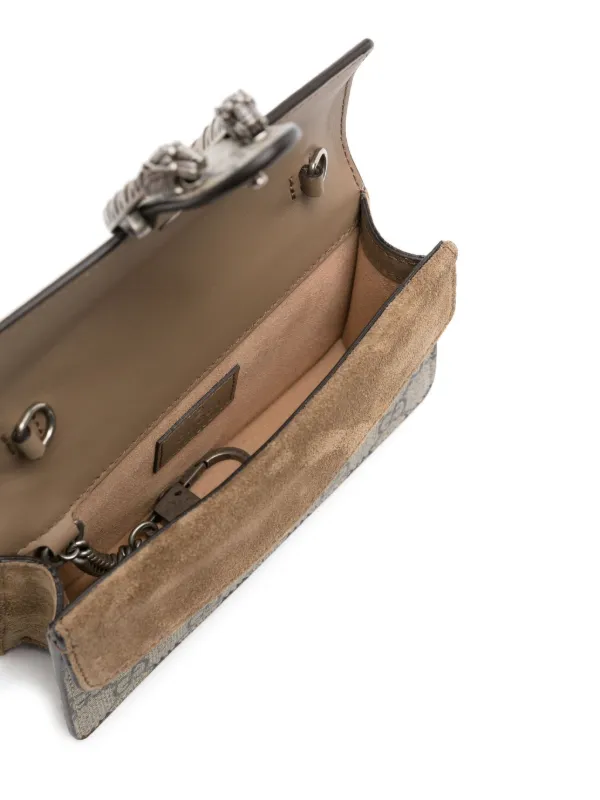 【GUCCI】Mini Dionysus Shoulder Bag/追跡+関税+全国送料込み Gucci Mini Dionysus Shoulder Bag | Neutrals | FARFETCH