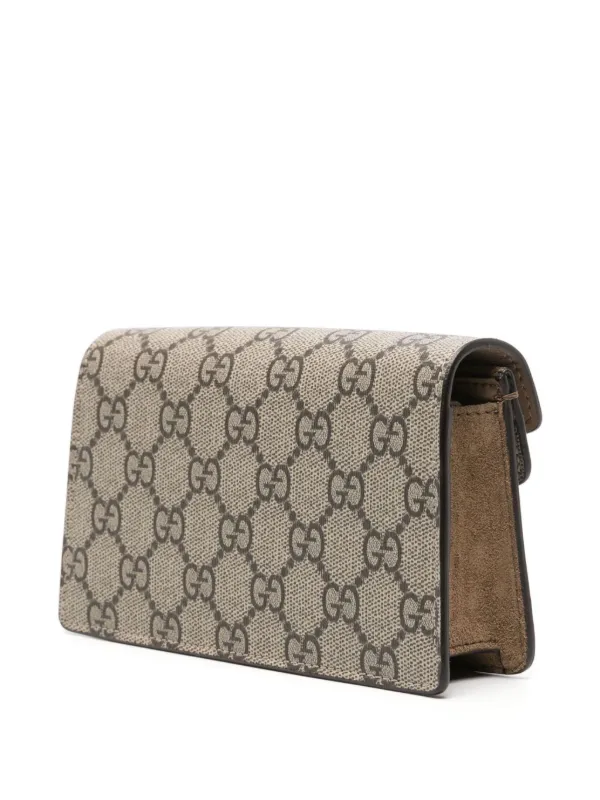 【GUCCI】Mini Dionysus Shoulder Bag/追跡+関税+全国送料込み Gucci Mini Dionysus Shoulder Bag | Neutrals | FARFETCH