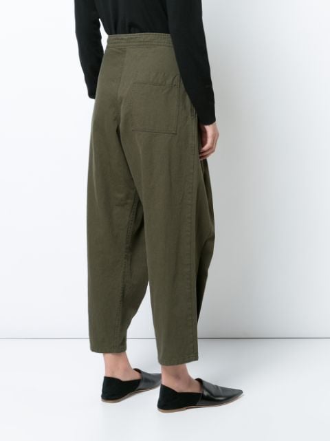 Y'S High Waist Drawstring Trousers | ModeSens