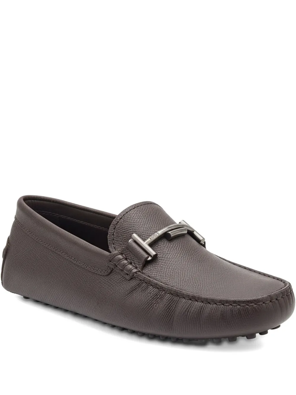 Tod's Gommino double T loafers | Brown | Image 1