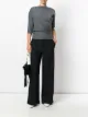 الصورة 2 من JW Anderson بنطال مخطط مخطط