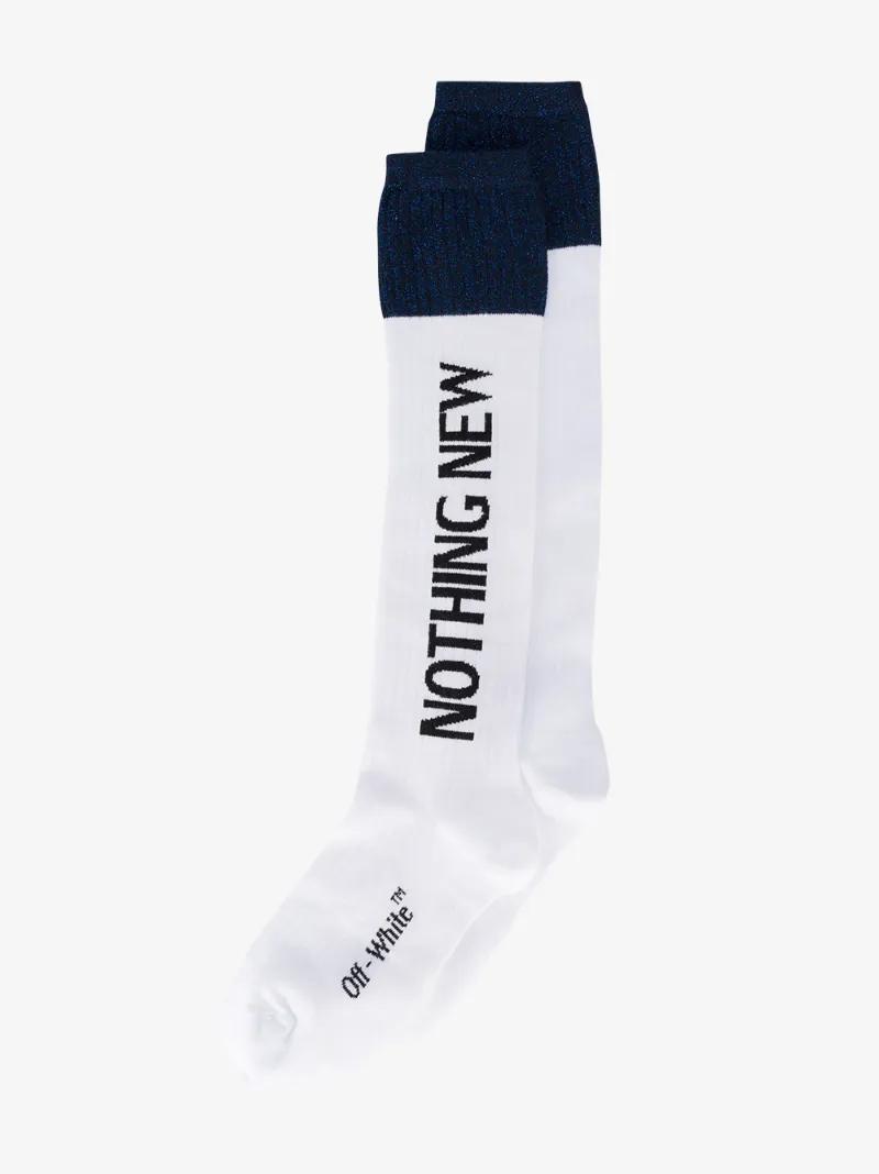Off-White Nothing New glitter socks