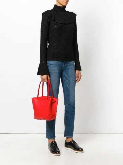 Tods Mini Wave Bag Farfetch
