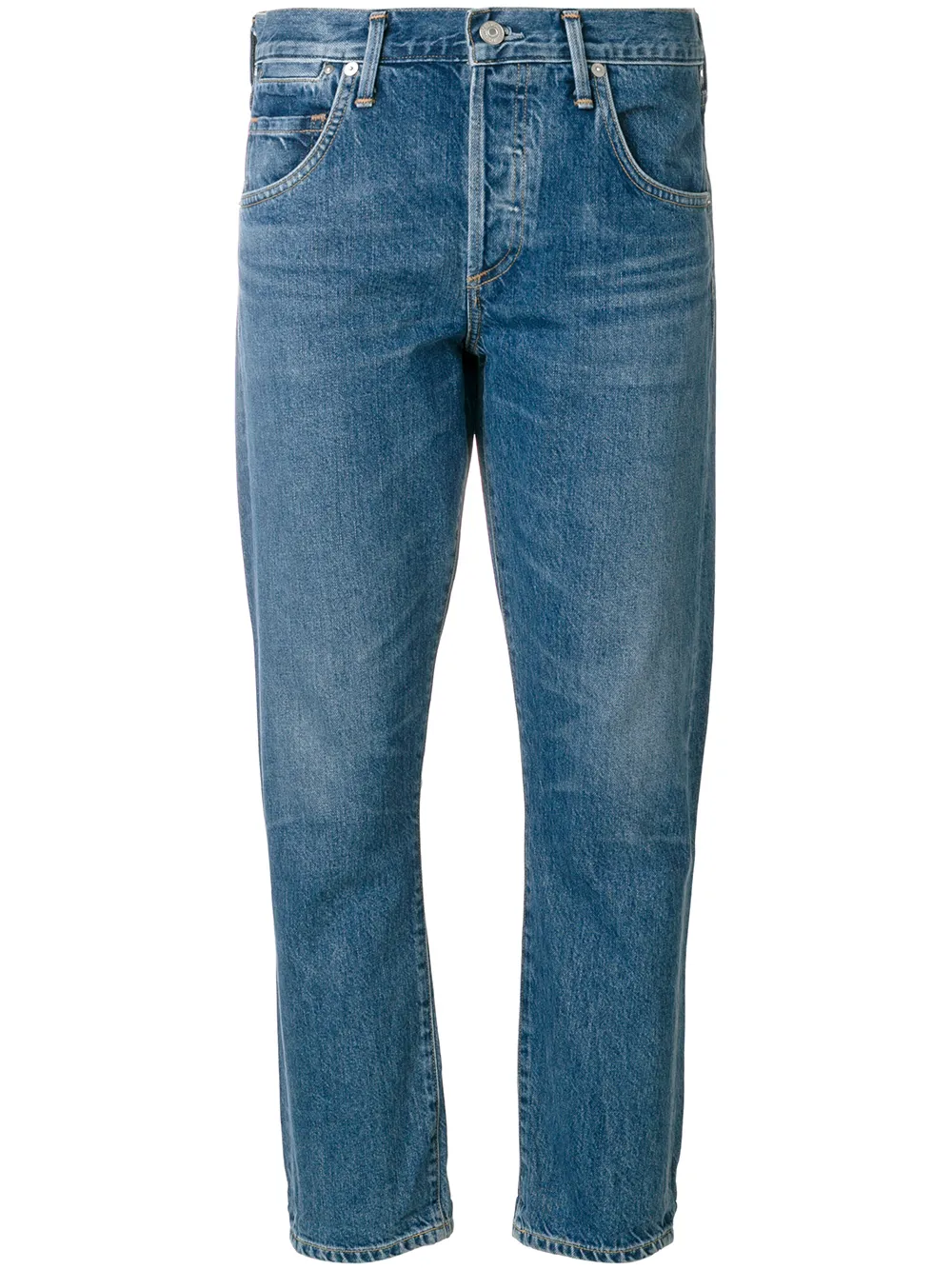 Citizens of Humanity cropped jeans Blauw