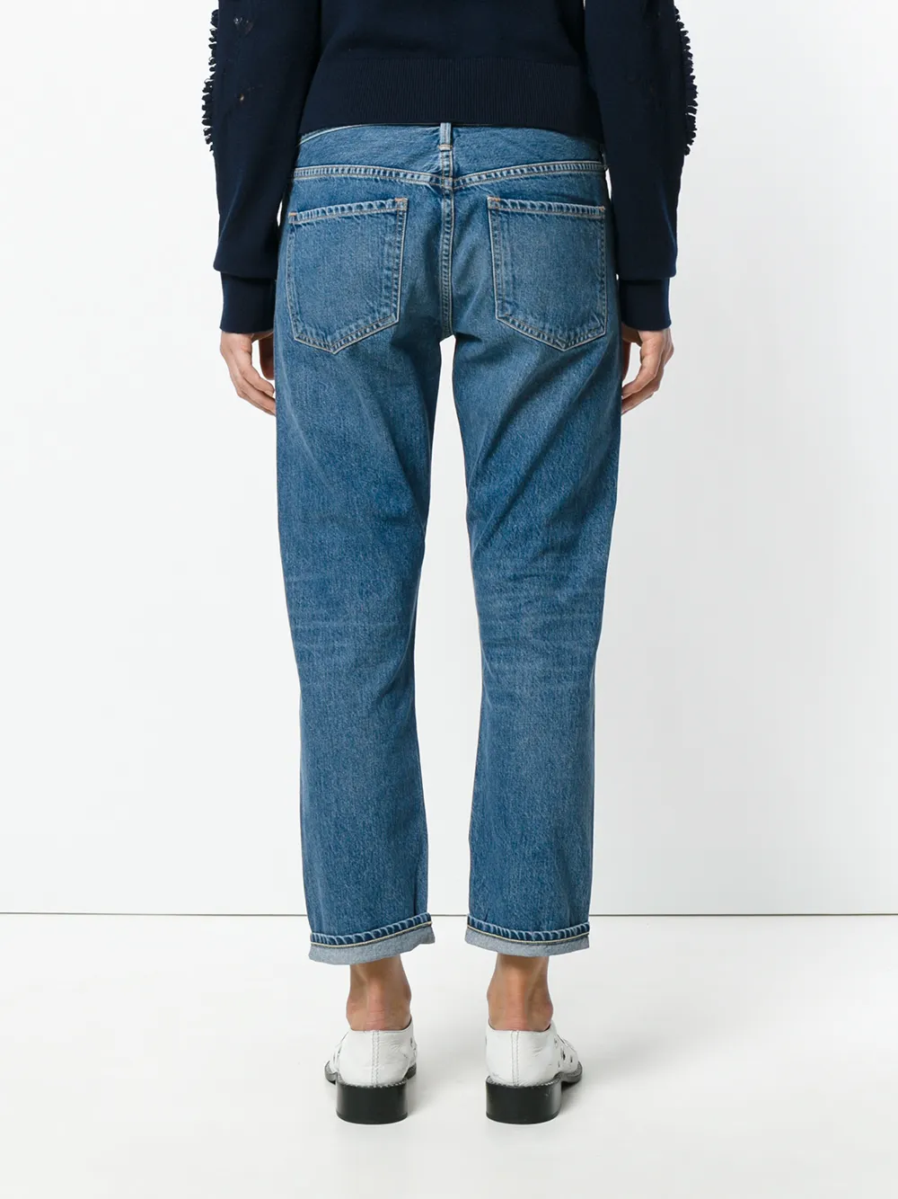 Citizens of Humanity cropped jeans Blauw