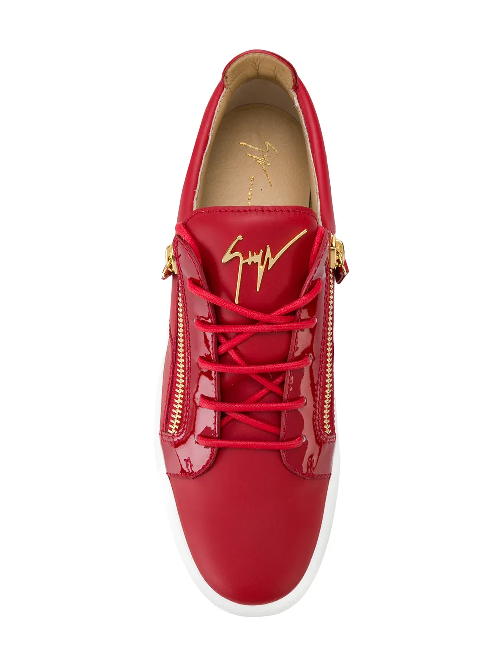 Giuseppe Zanotti Frankie low-top sneakers Rood