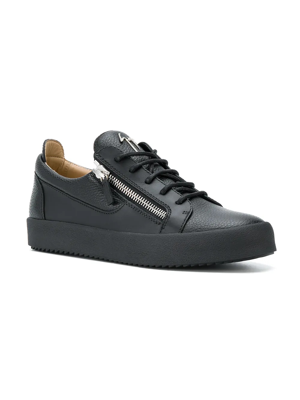 Giuseppe Zanotti Frankie lage sneakers - Zwart
