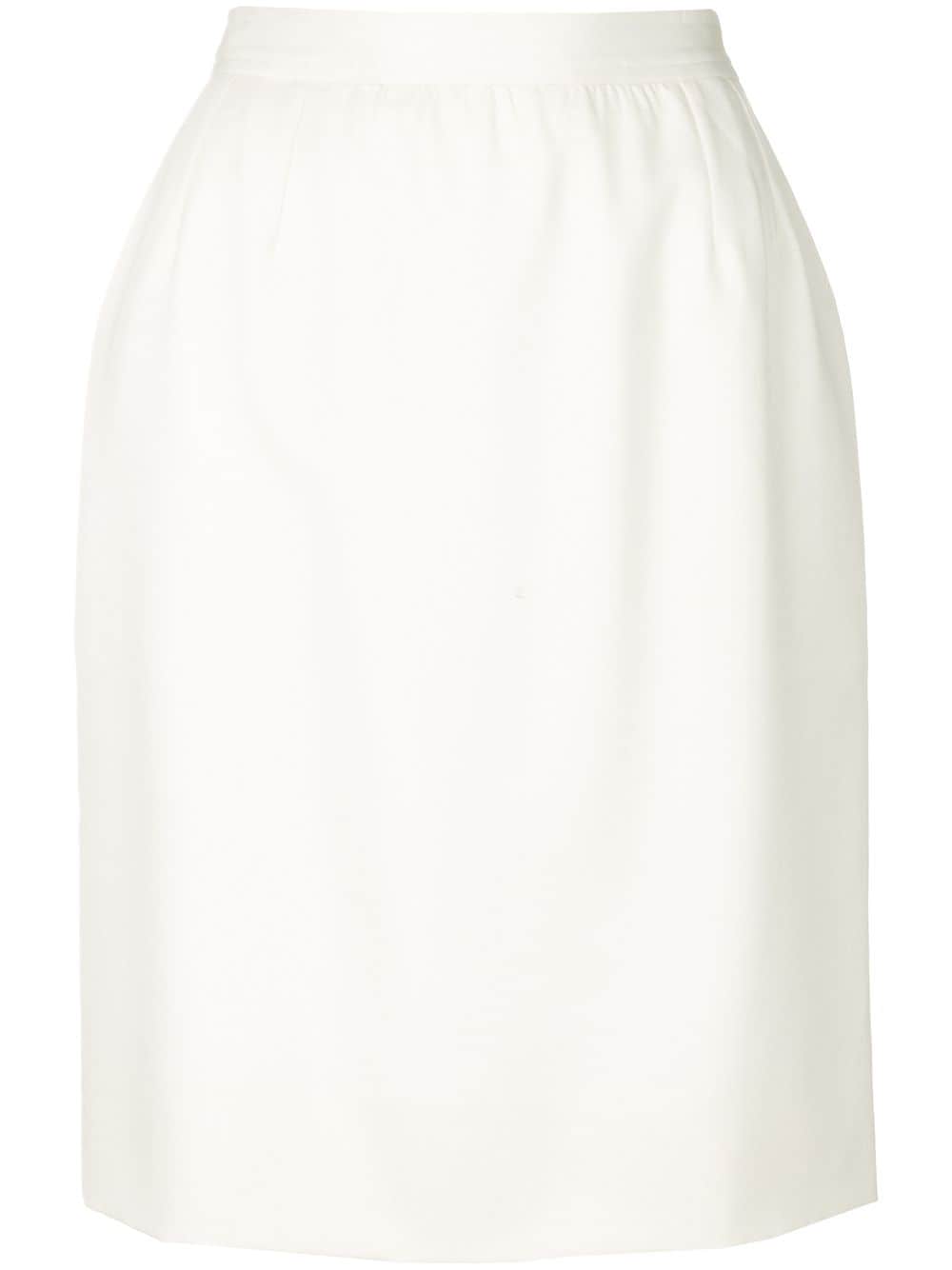 фото Yves Saint Laurent Pre-Owned юбка прямого кроя