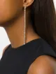 Versace asymmetric Medusa drop earrings