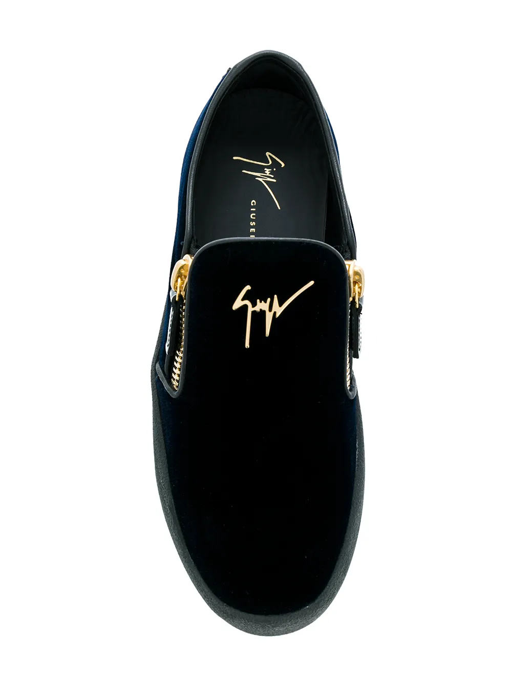 Giuseppe Zanotti Eve laceless sneakers Blauw