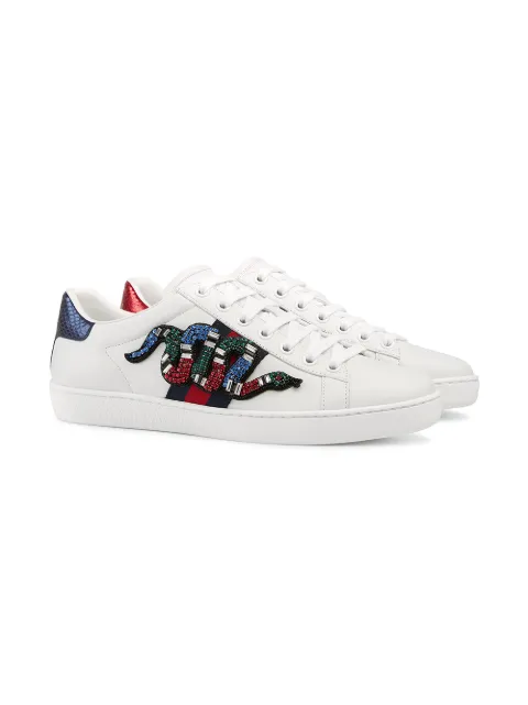 gucci snake ace sneakers