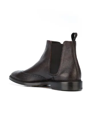 Corneliani Chelsea-Boots Mit Budapestermuster - Farfetch ... Budapestermuster Corneliani Chelsea-Boots mit Budapestermuster
