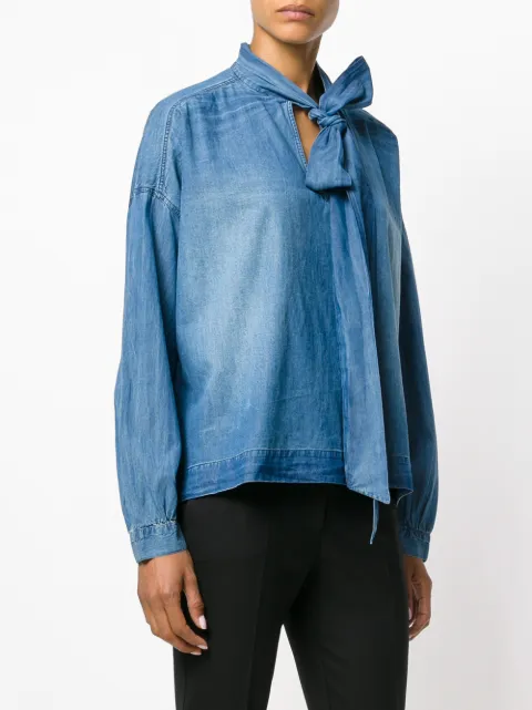 essentiel antwerp denim shirt