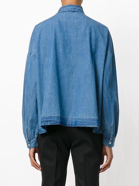 essentiel antwerp denim shirt