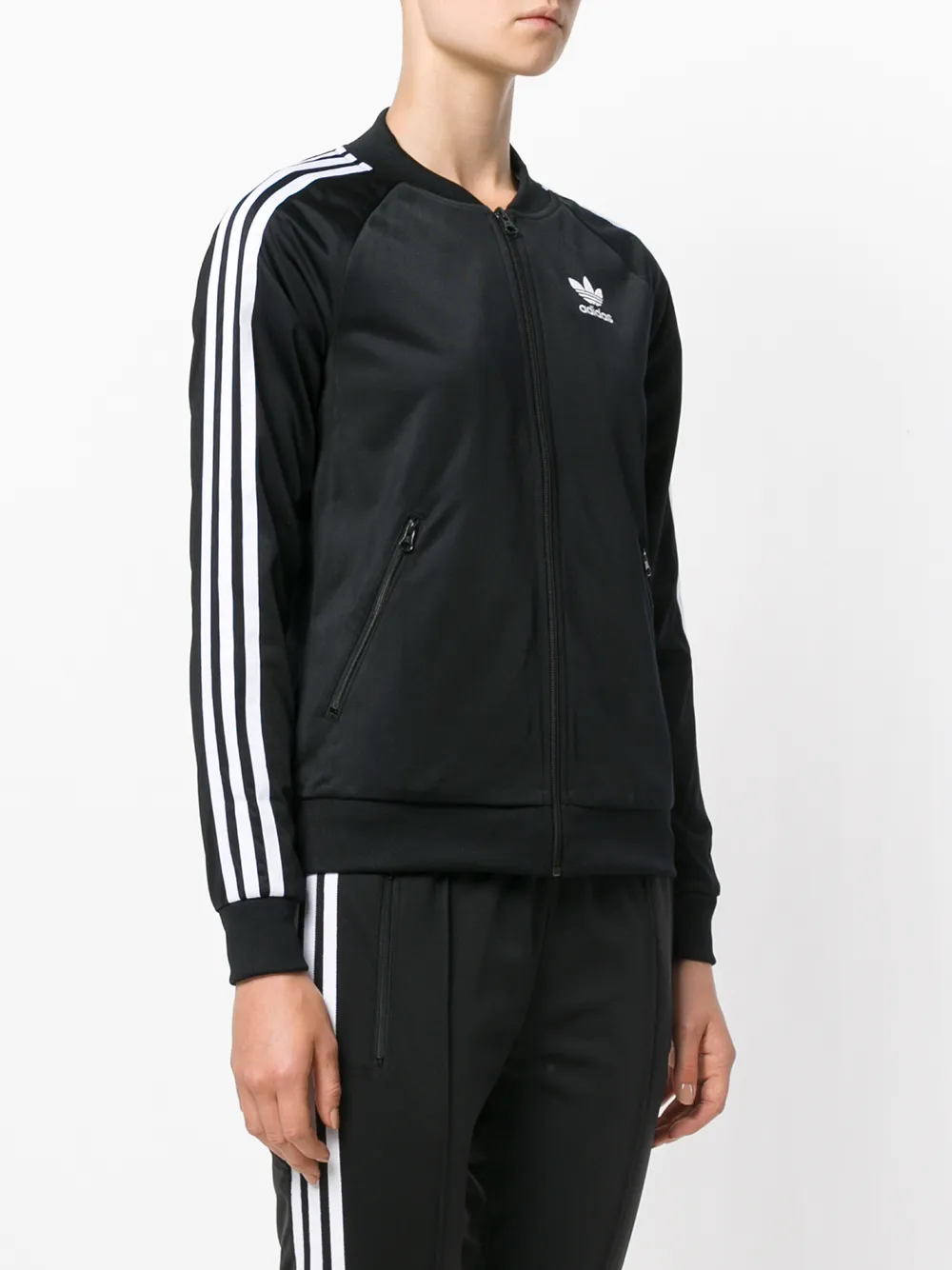 Adidas Originals Zip-up Jacket - Black 