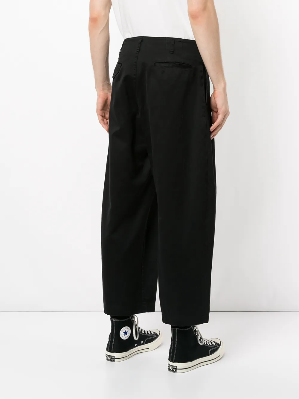фото Comme des garçons широкие брюки