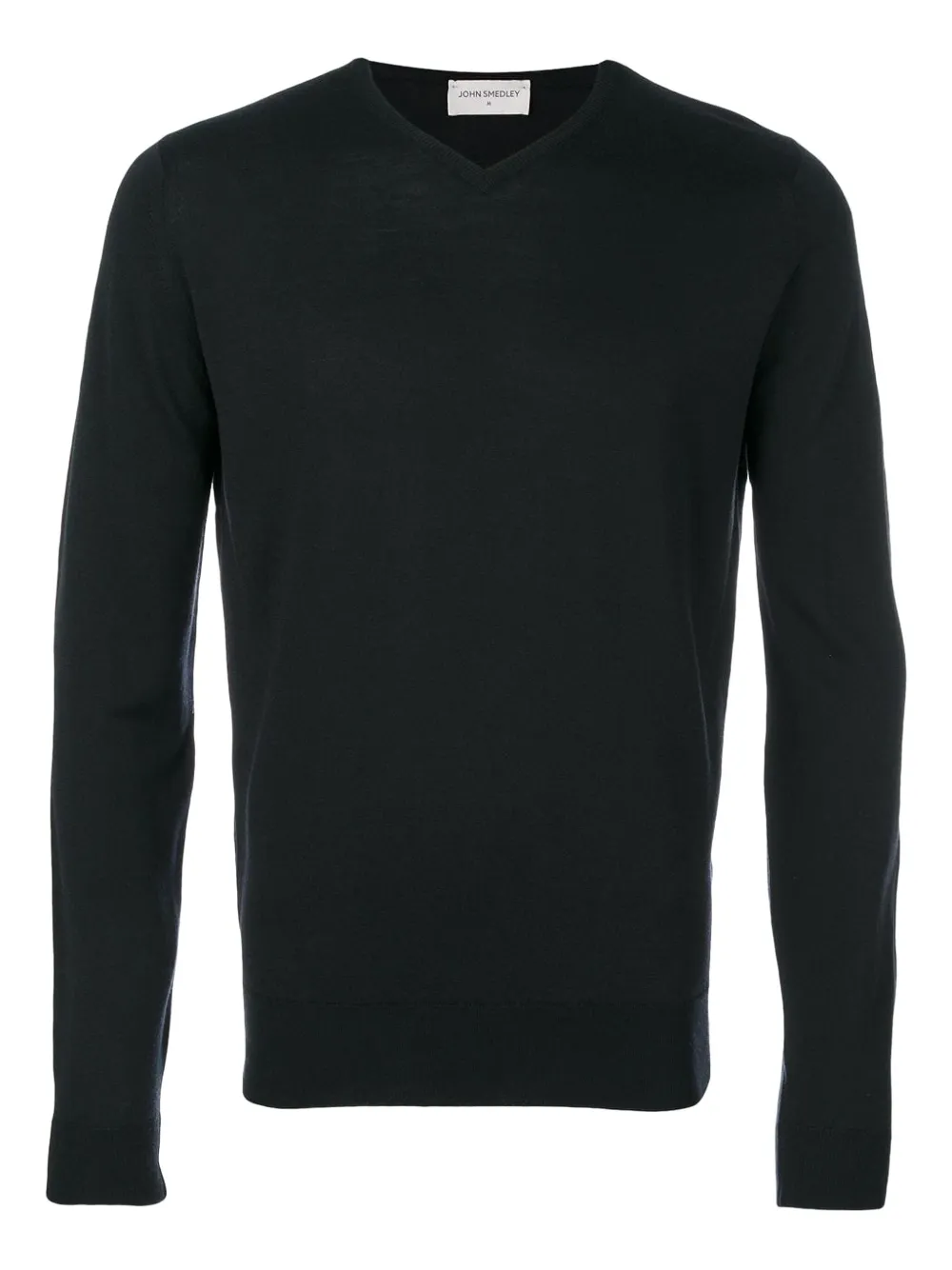 John Smedley suéter con cuello en V | negro | Image 1