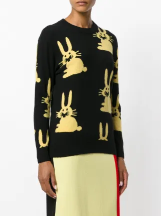 Rabbit Peter Jersey de Knit Jensen intarsia xwxISnERUq
