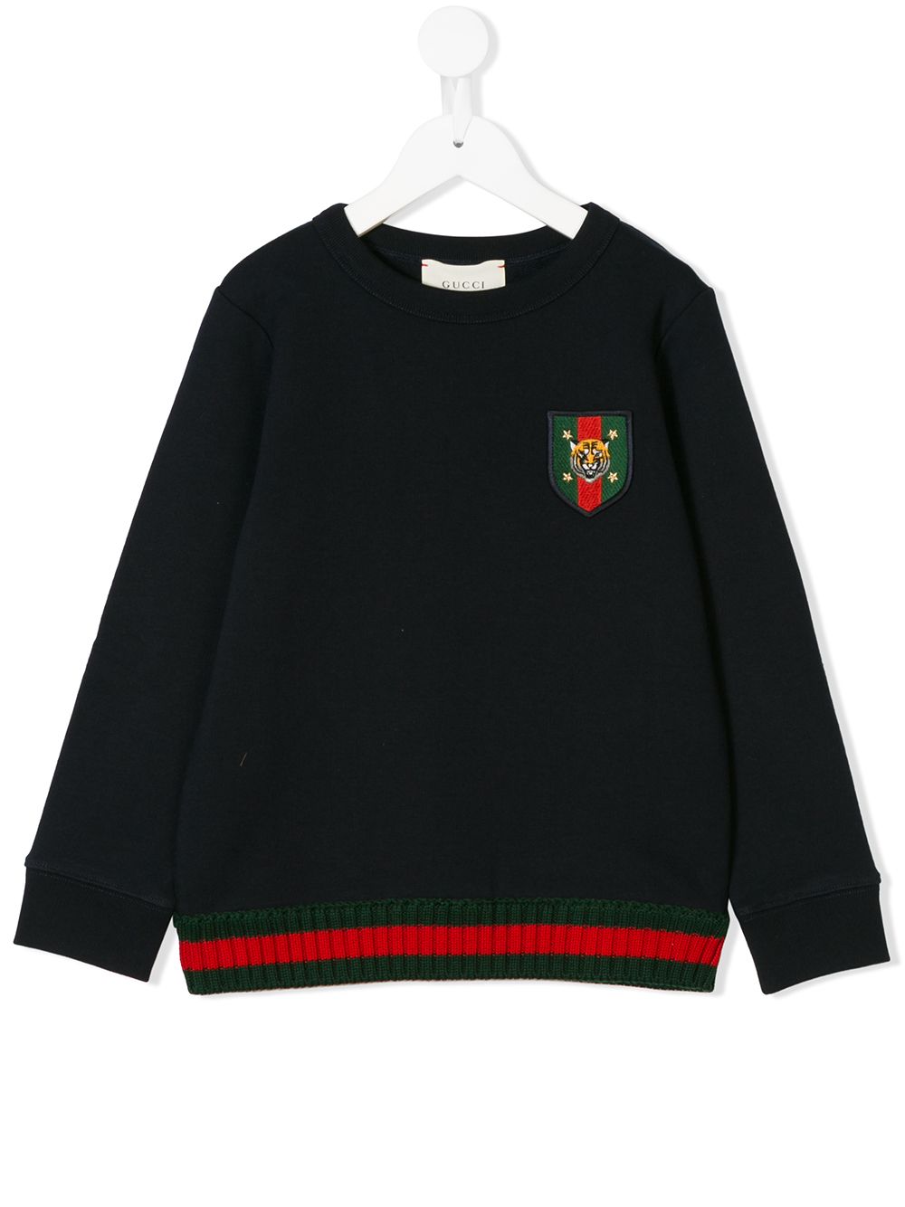 Gucci Kids Tiger Patch Sweatshirt $248 - Buy AW17 Online - Fast ...